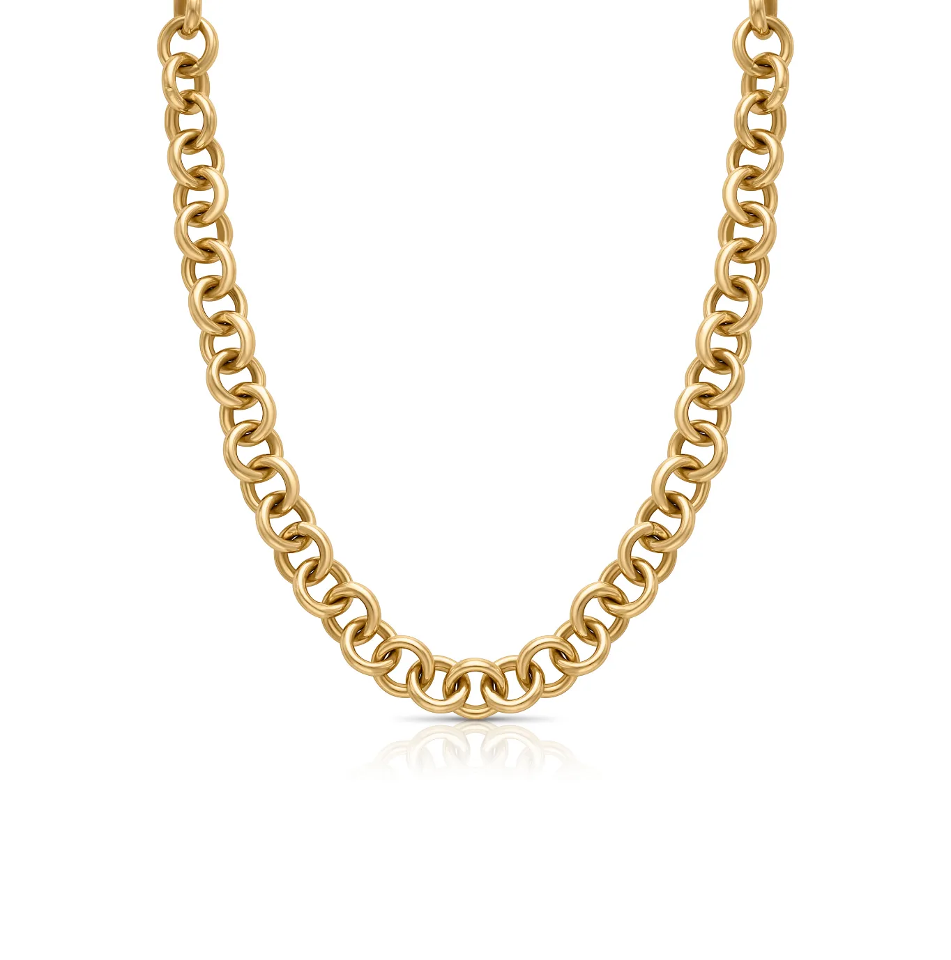 14KY Jumbo Loopy Chain
