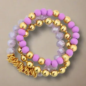 30A Gianna Bracelet Set (Lavender)
