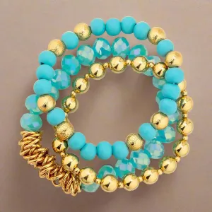 30A Gianna Bracelet Set (Turquoise)