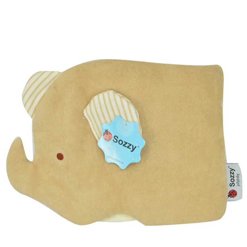 Baby Bellyband - Brown Elephant