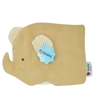 Baby Bellyband - Brown Elephant