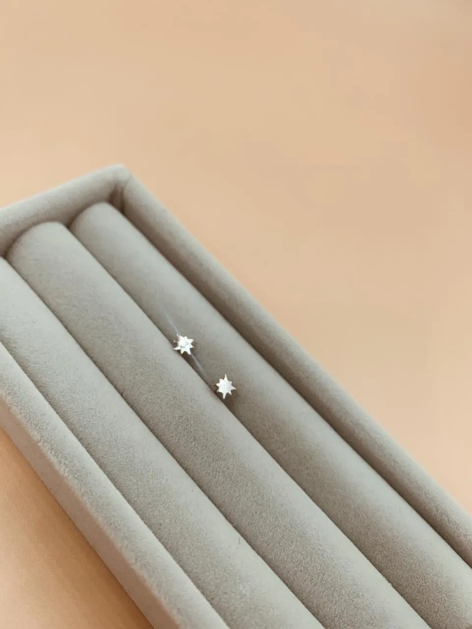 Baby Polaris North Star Studs | 18kt Solid Gold