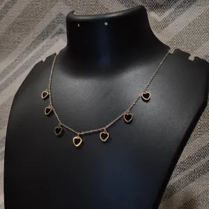 Bold hearts chain for her