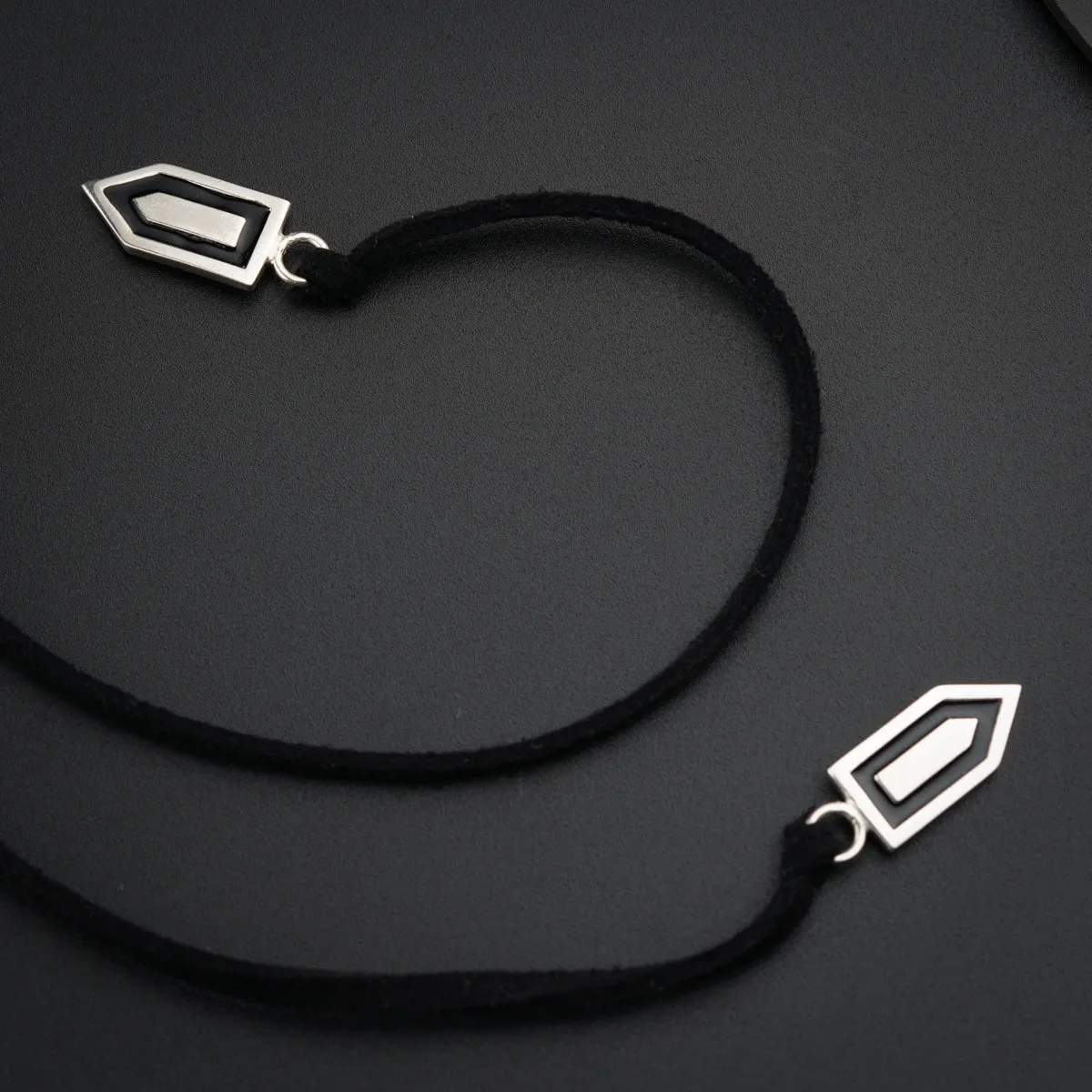 Bolo Tie - Enamel Abstract