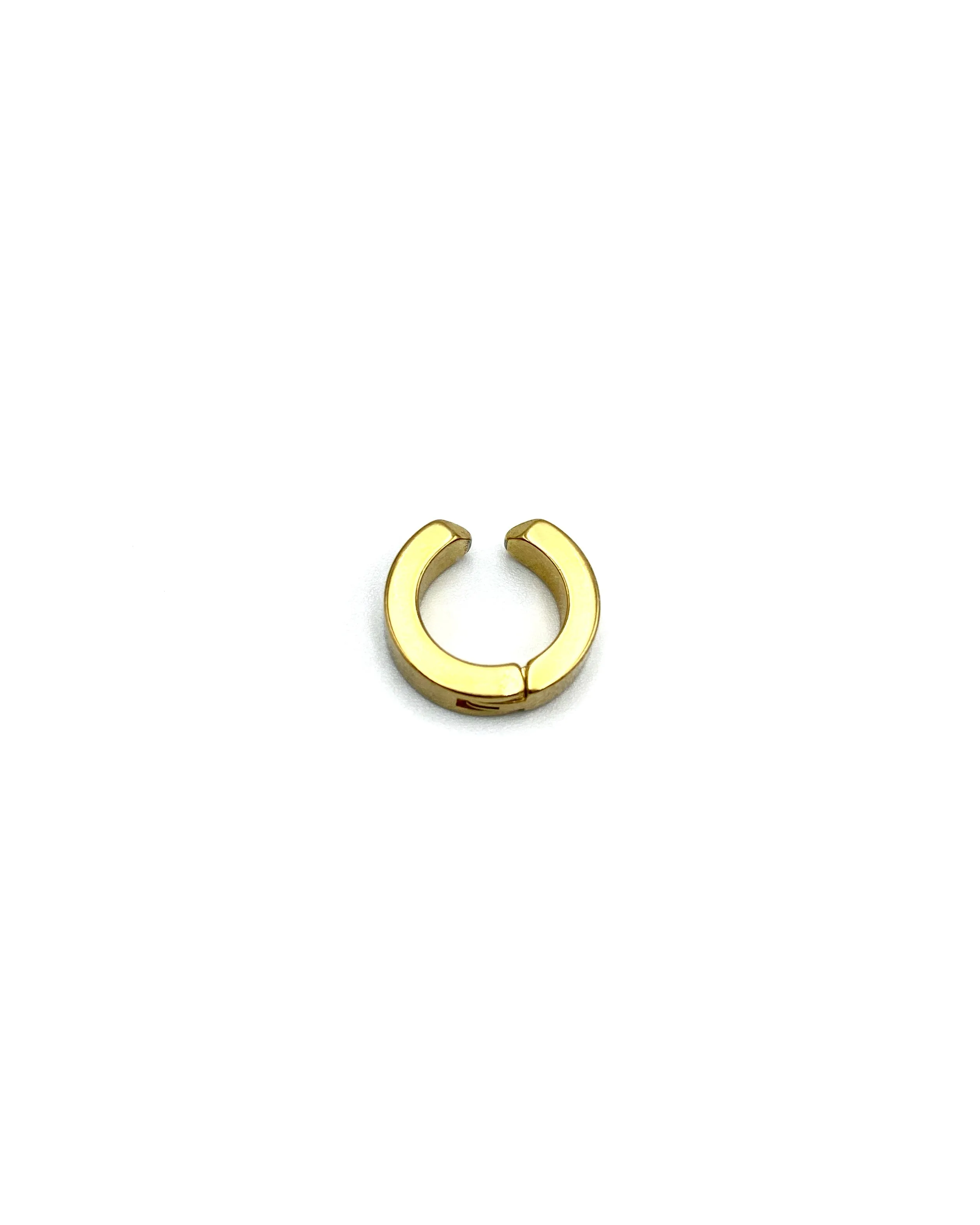 CLASP HOOP CUFF EARRINGS