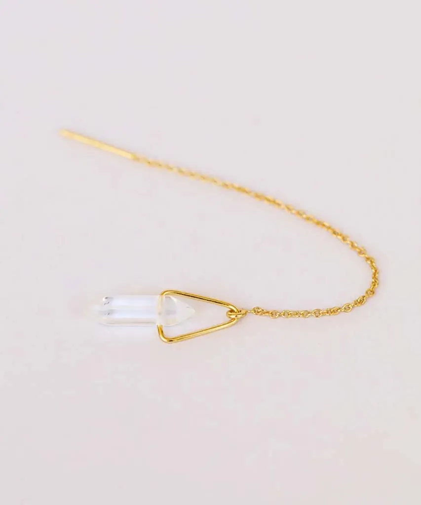 Clear Quartz Threaders