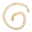 Cremation Jewelry: Gold-Filled Double Link Bracelet- Pendant Sold Separately