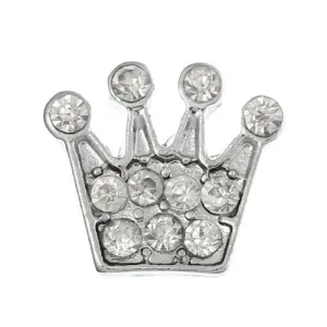 Crown Floating Charms For Glass Living Memory Lockets