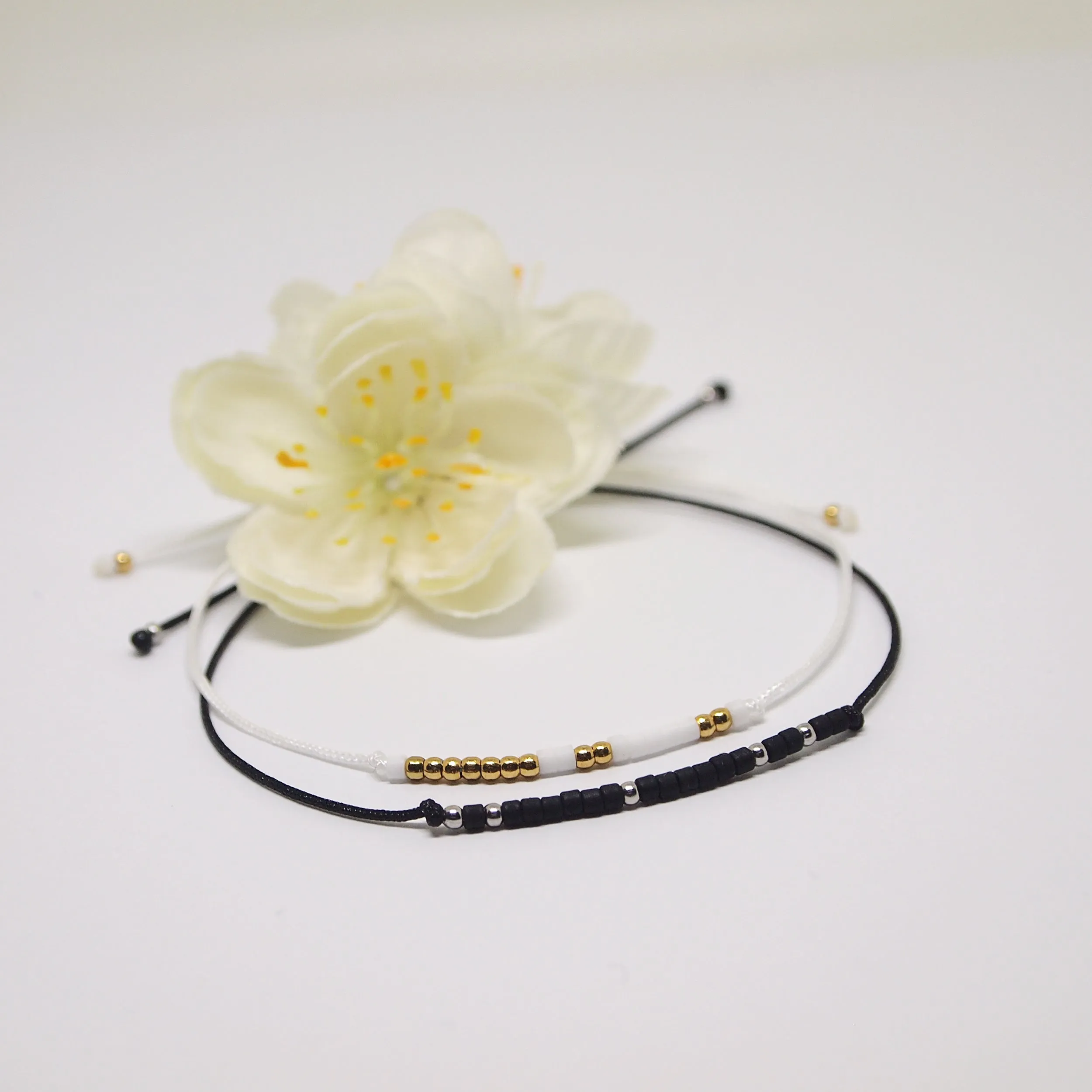 Custom names couples bracelets