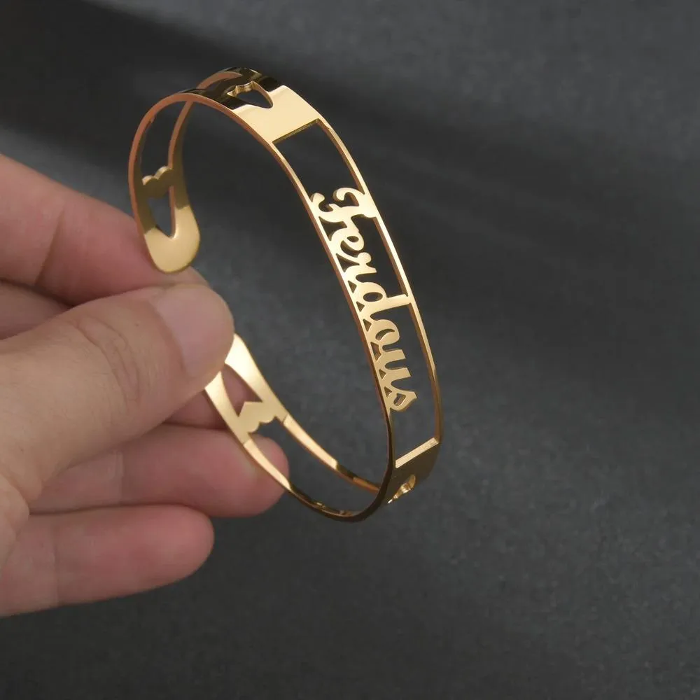 Customized Name Bangle Personalized Bracelets