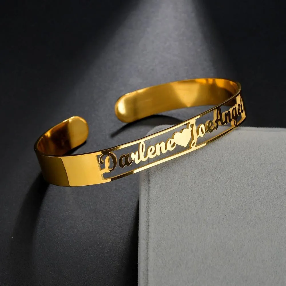 Customized Name Bangle Personalized Bracelets