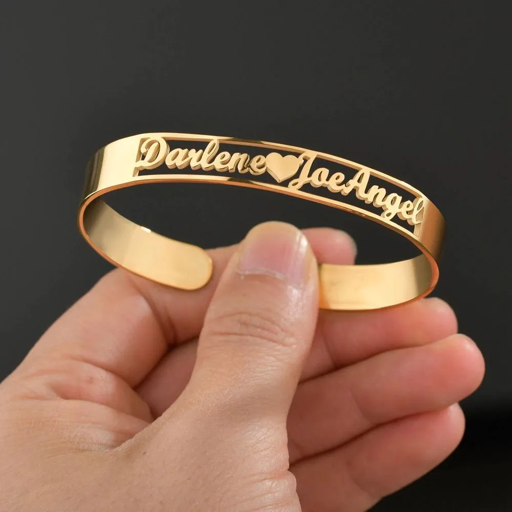 Customized Name Bangle Personalized Bracelets