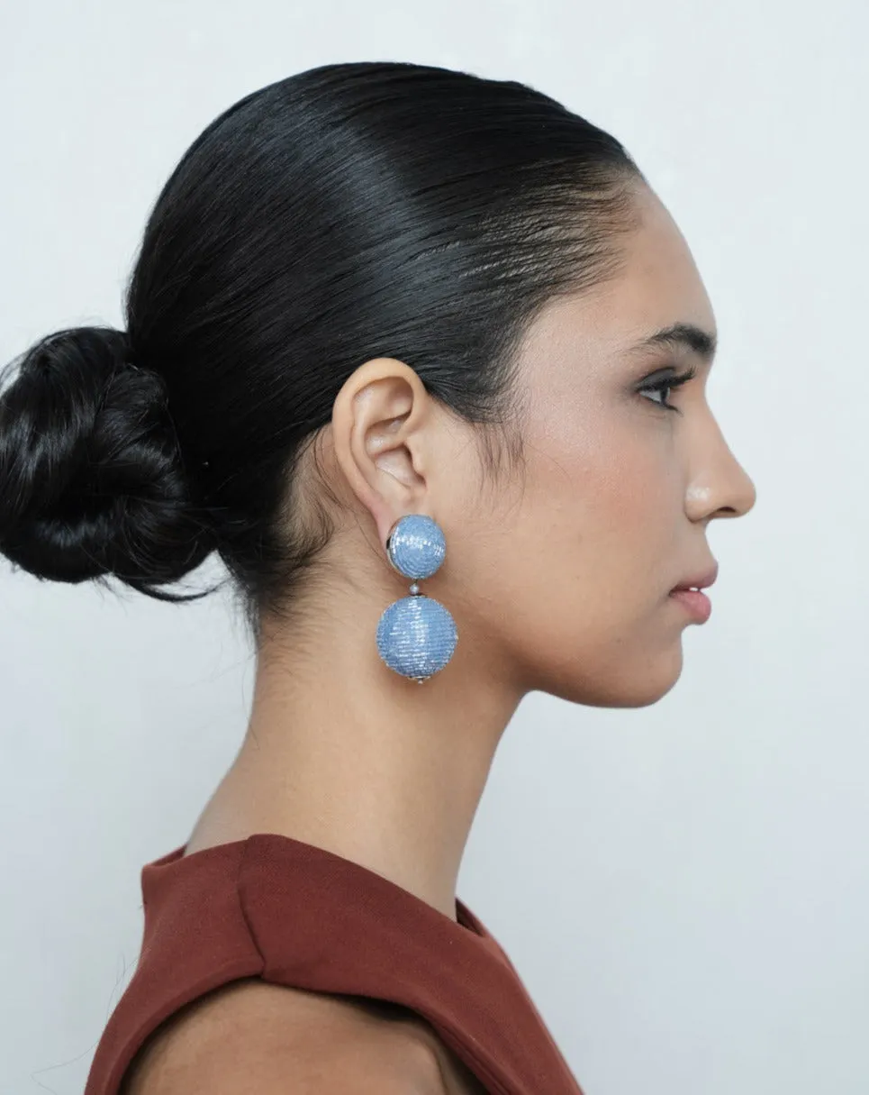 Day Dream Earrings In Blue