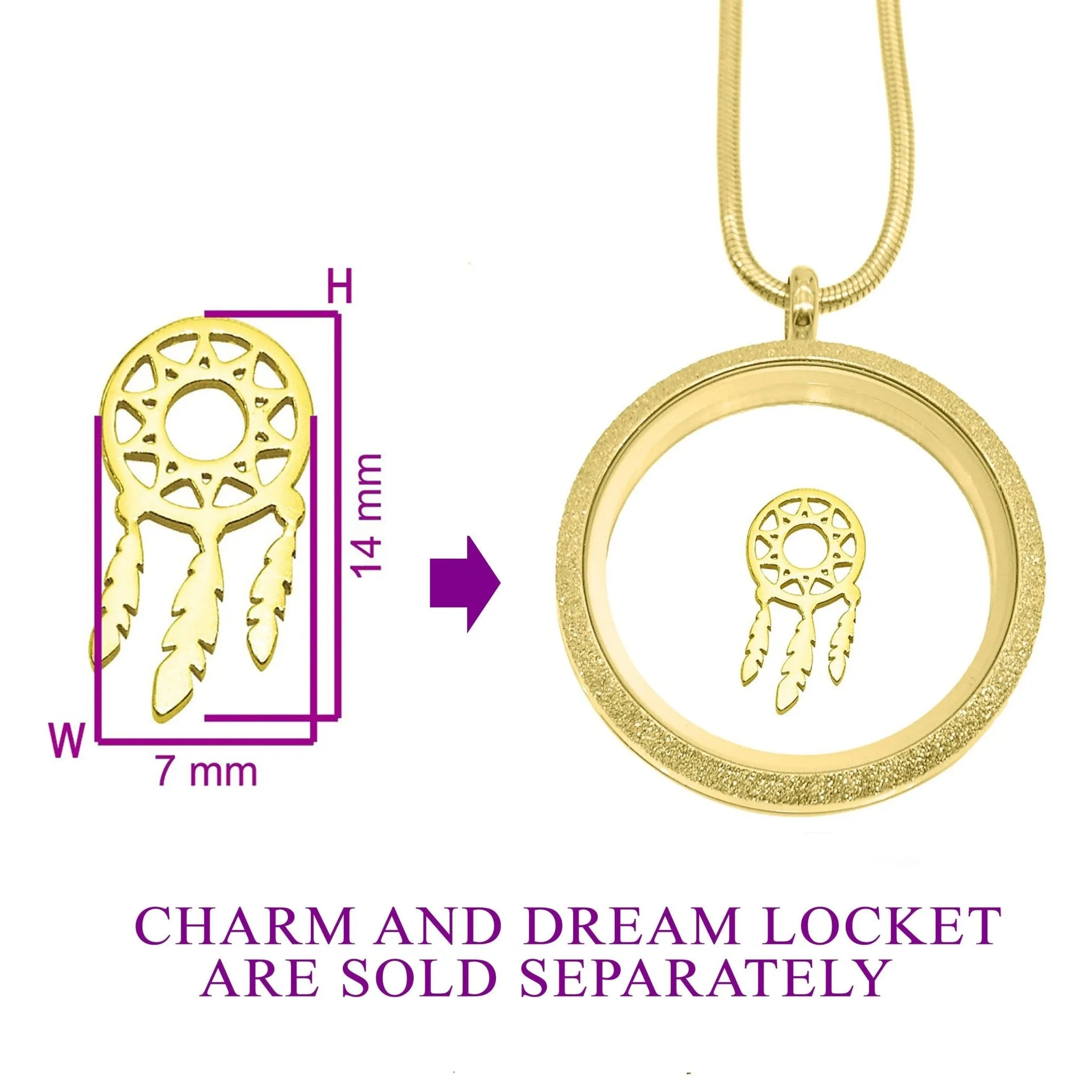 Dream Catcher Charm for Dream Locket