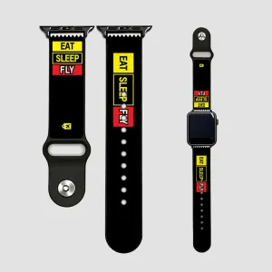 Eat Sleep Fly - Apple Watch Band