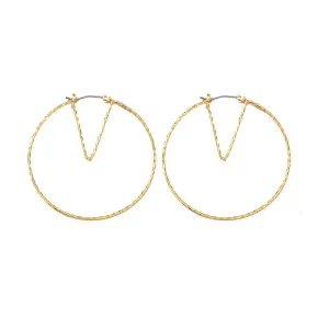 Geometric Circular Earrings - Vienna Verve Collection
