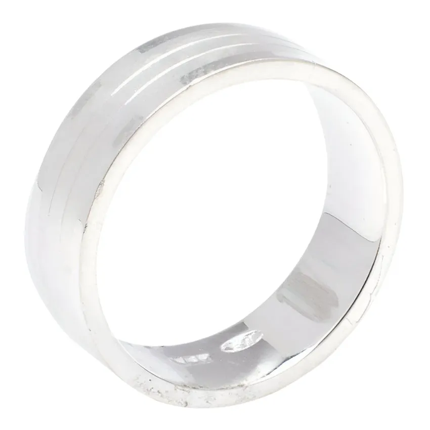Haven 925 Sterling Silver Wedding Band Ring