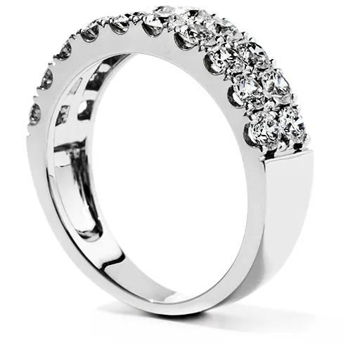 Hearts On Fire Truly Classic Double-Row Wedding Band
