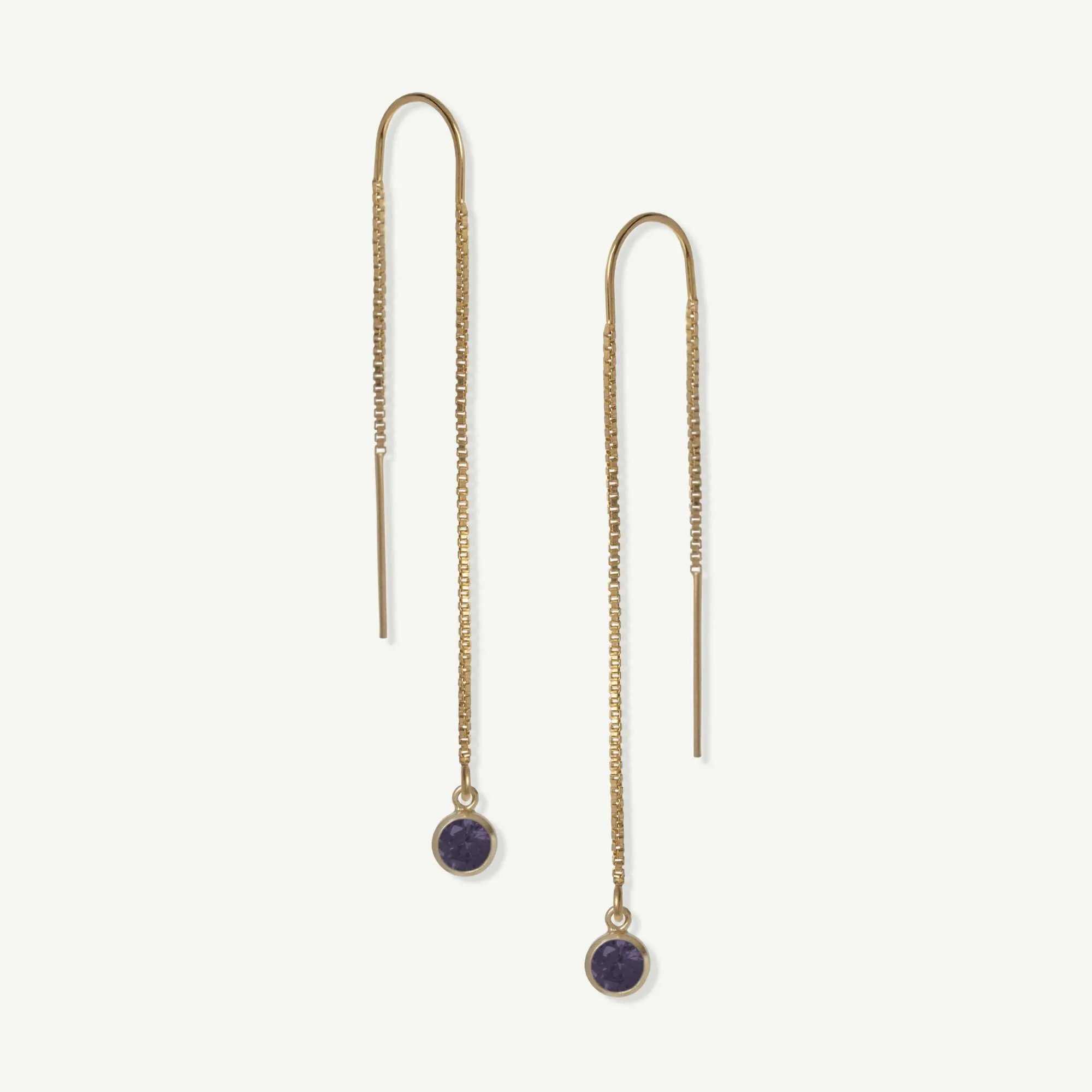 Iris Birthstone Threaders