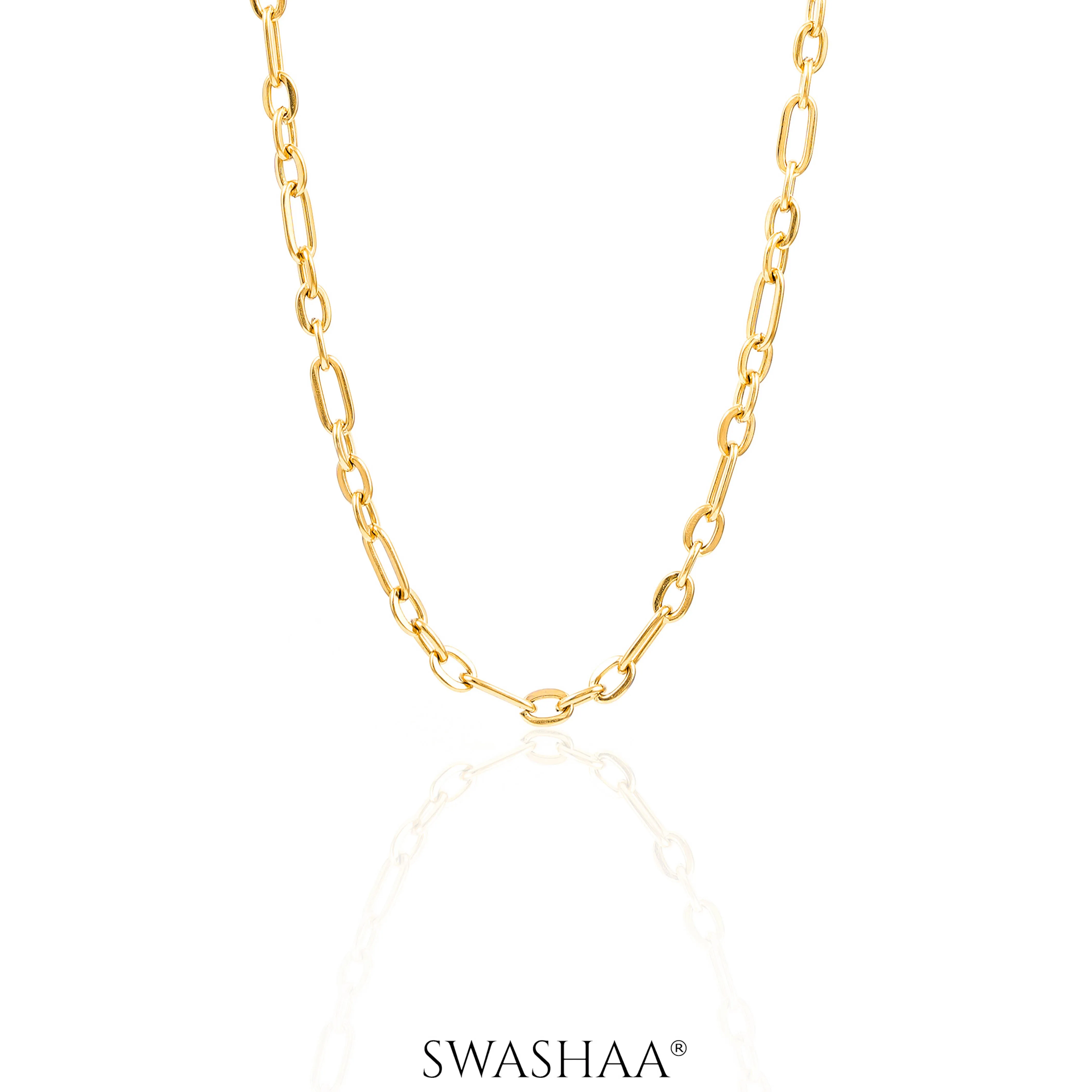 January 18K Gold Plated Chain