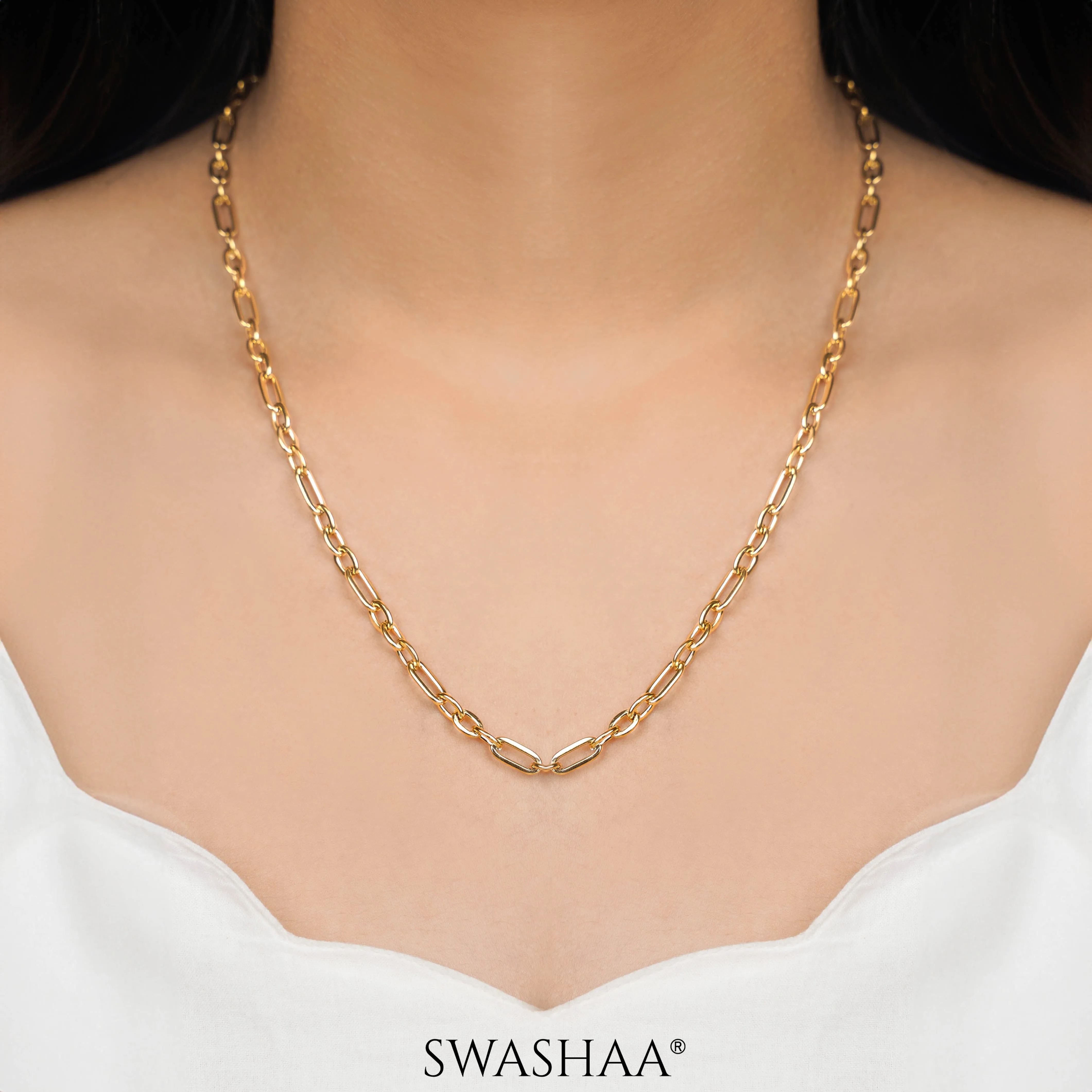January 18K Gold Plated Chain
