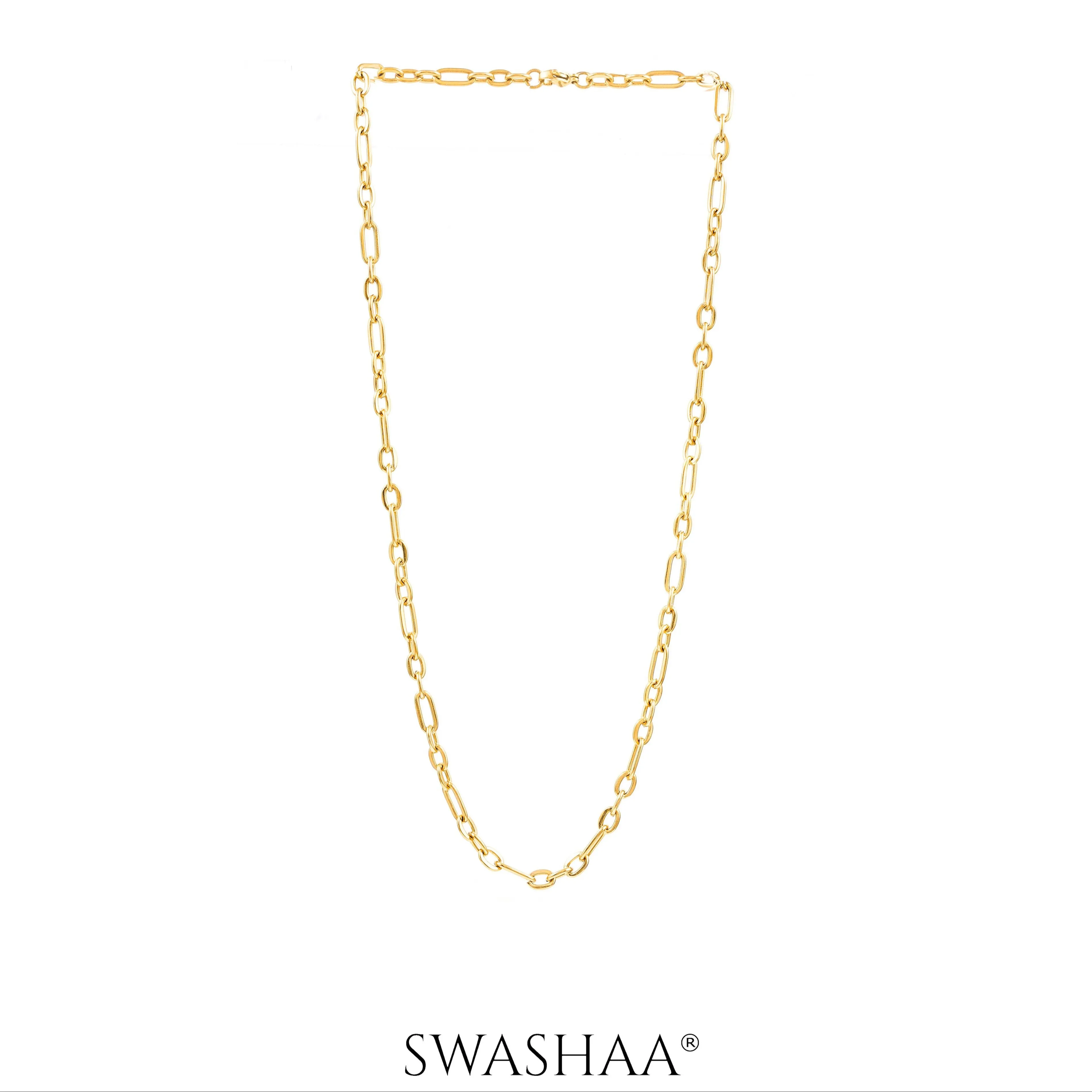 January 18K Gold Plated Chain