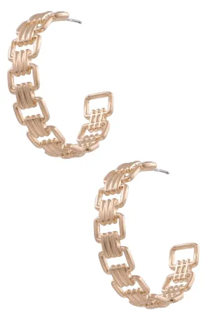 Jasmine Hoop Earring
