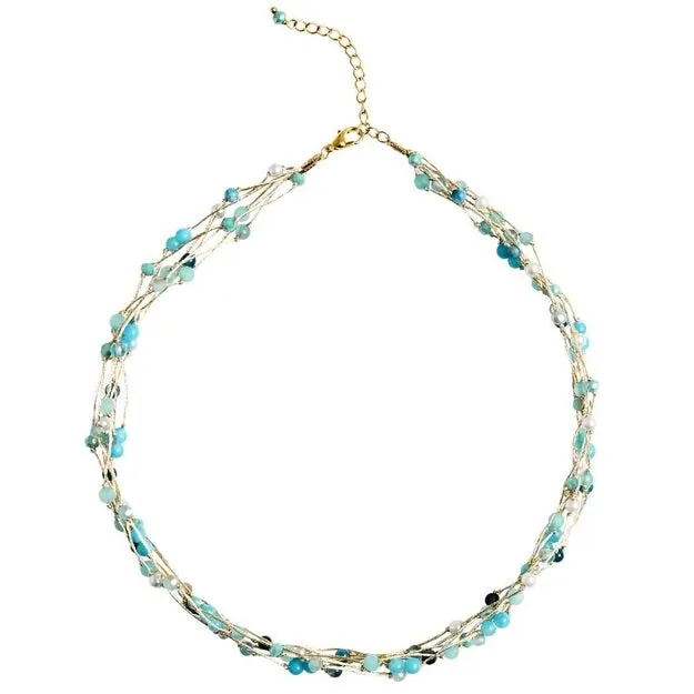 Jill Necklace - Turquoise