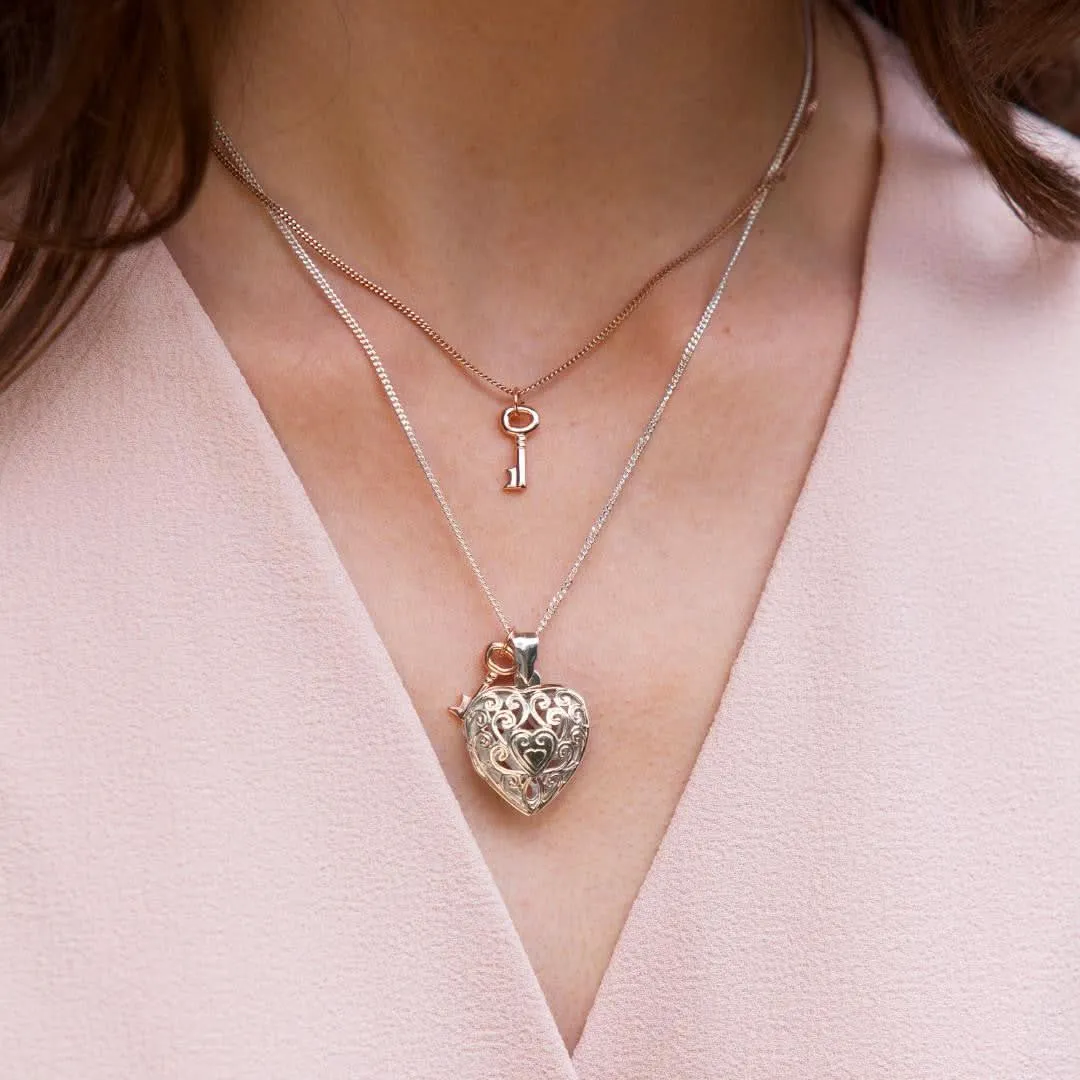 Key Locket White Gold   Photos