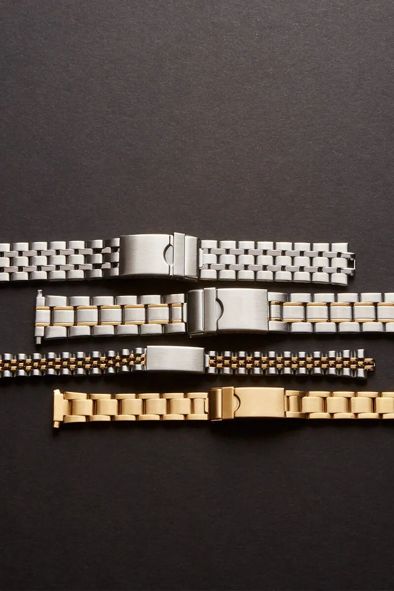 Ladies' 13MM Wrapped Link Band w/Curved End Incl. Optional Straight End Pieces
