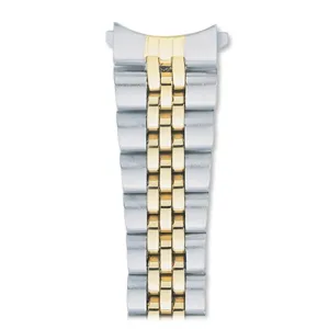 Ladies' 13MM Wrapped Link Band w/Curved End Incl. Optional Straight End Pieces