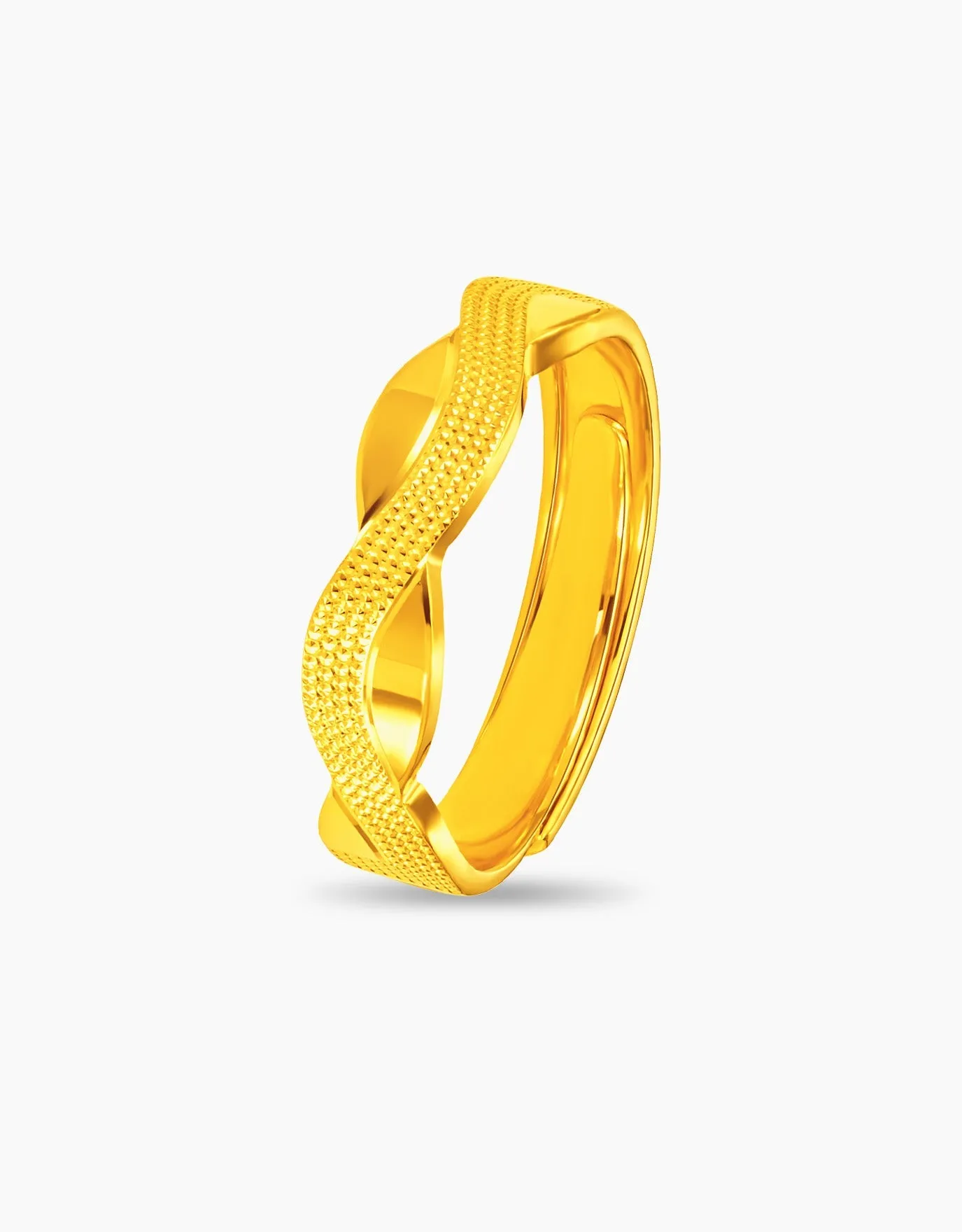 LVC 9IN Wavia 999 Gold Ring