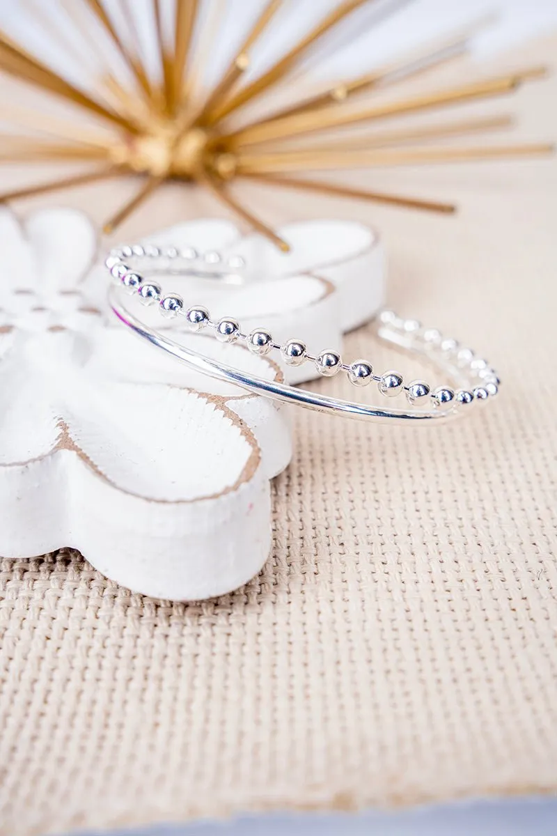 Miriam Silvertone Cuff