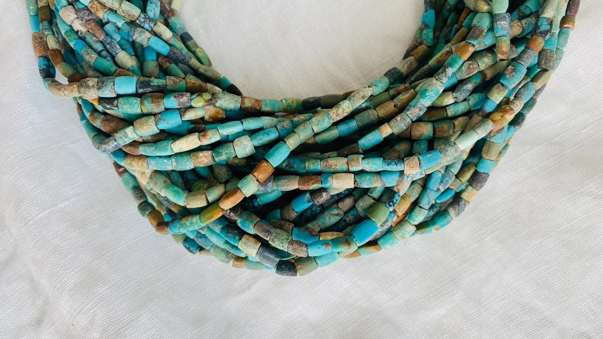 Multi-Strand Turquoise Necklace.