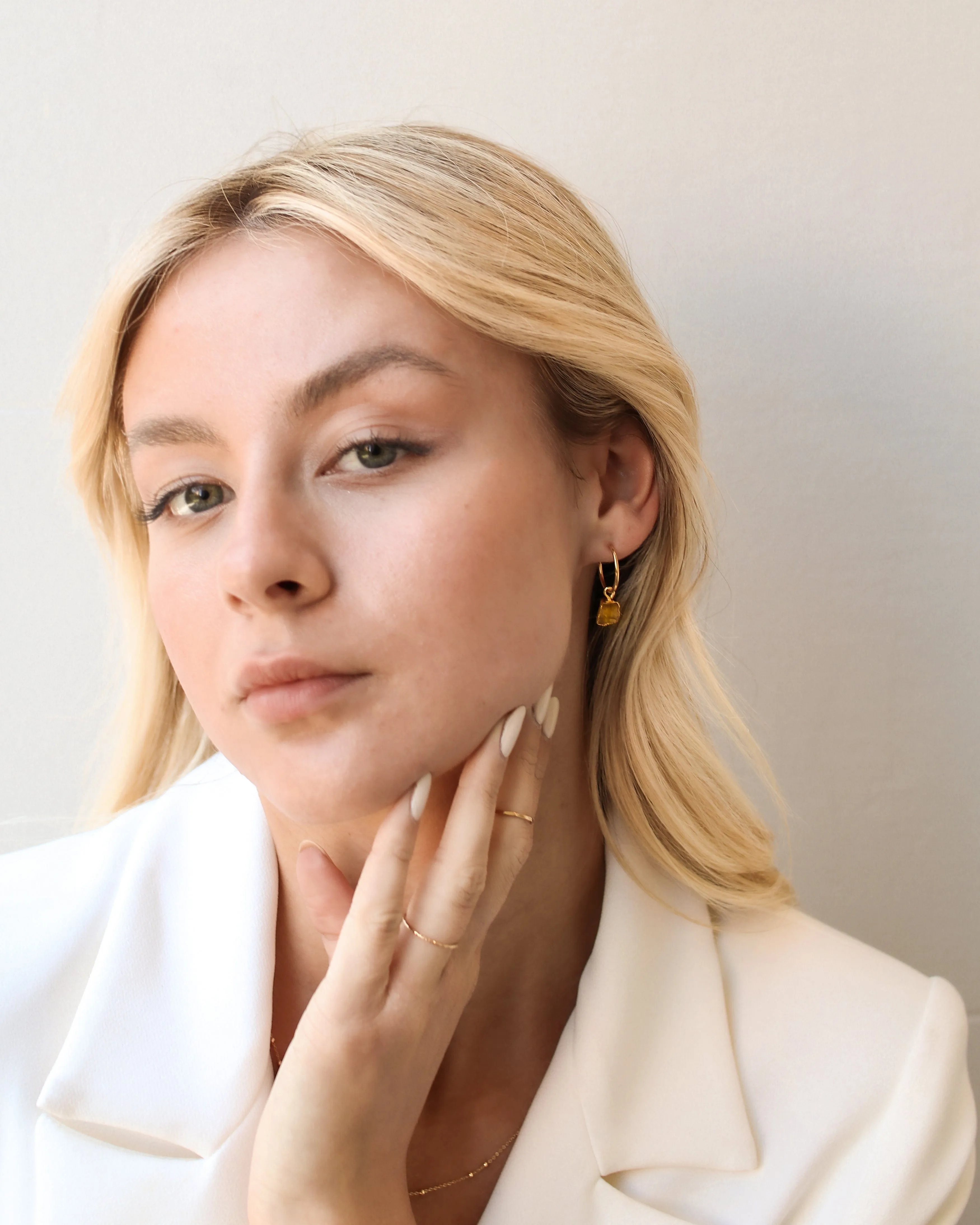 November | Citrine Earrings
