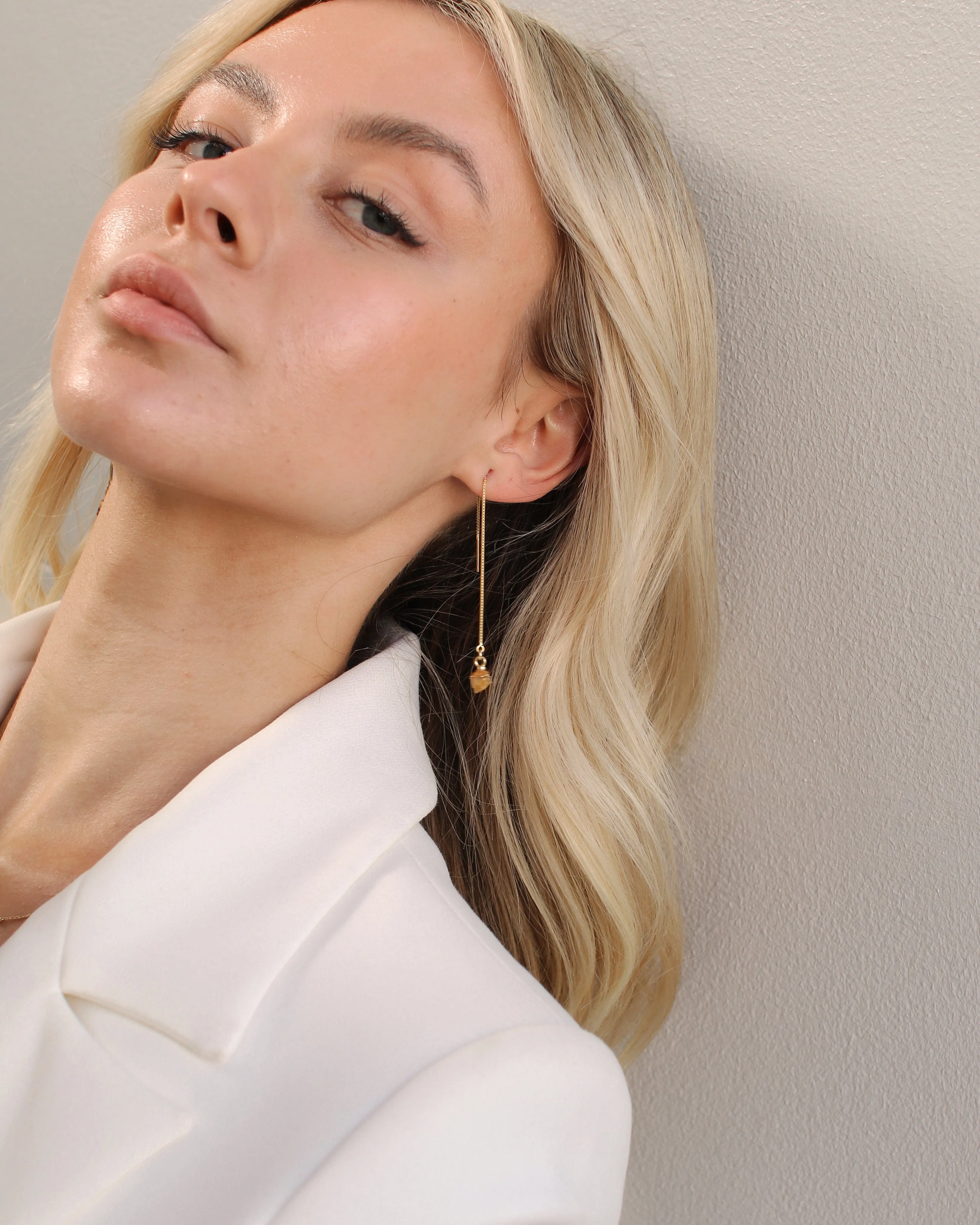 November | Citrine Earrings