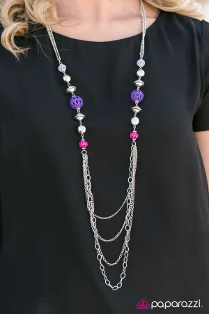Paparazzi Necklace ~ Balloon Ride  - Multi
