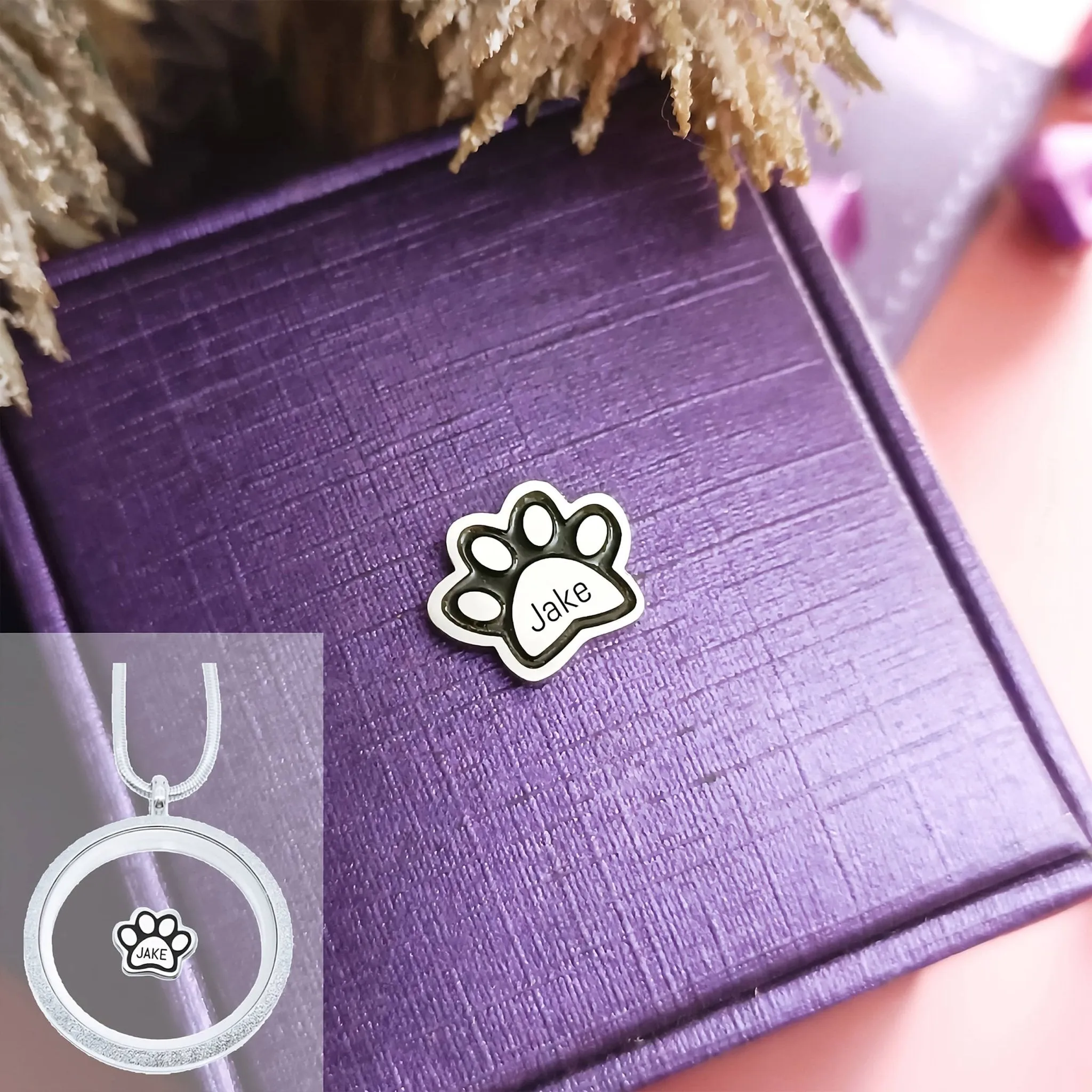 Paw Print Charm for Dream Locket