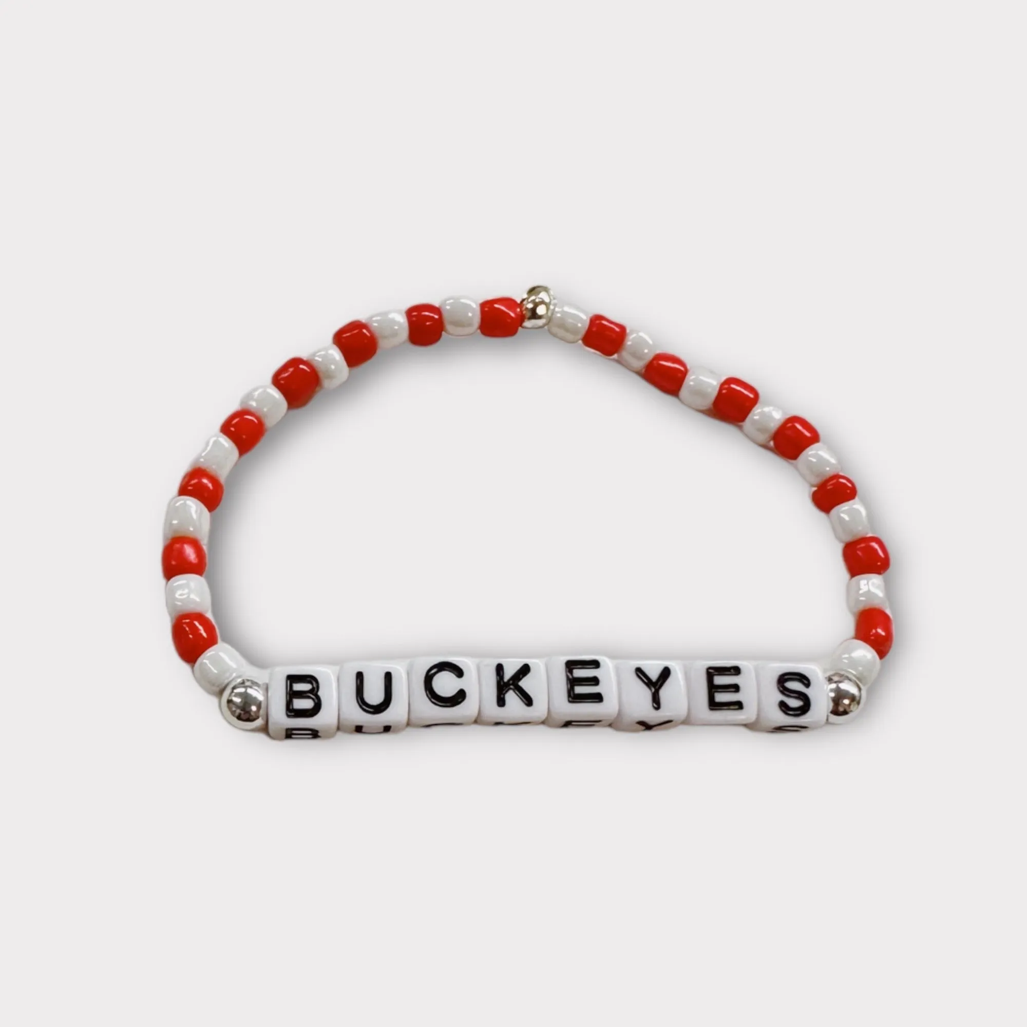 Personalized College Beaded Bracelets
