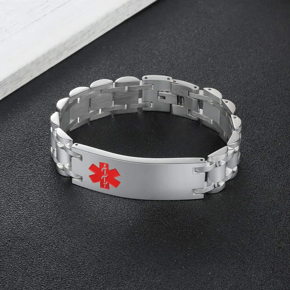 Personalized Custom Medical ID Bracelet