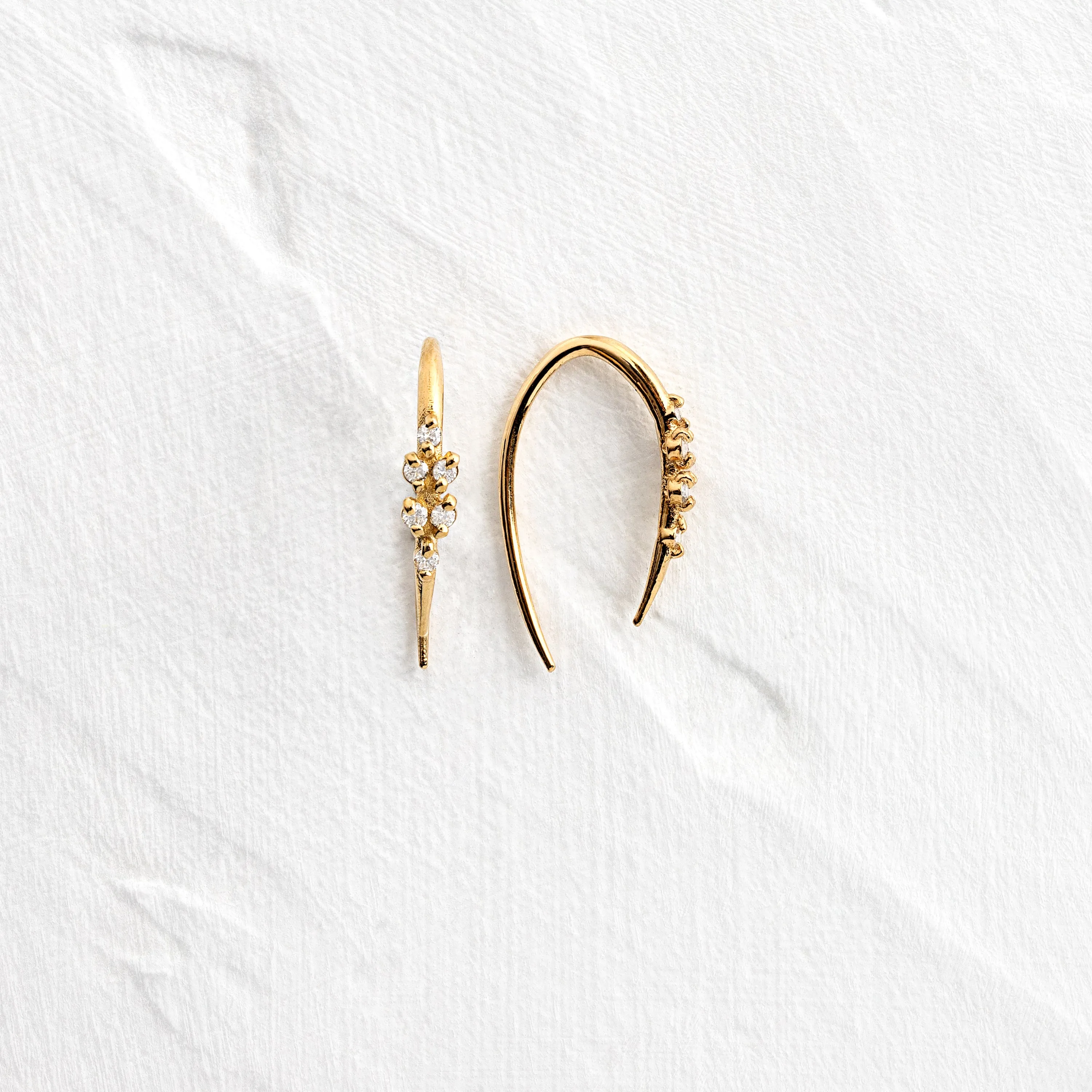 Pixie Threader Earrings - 1mm