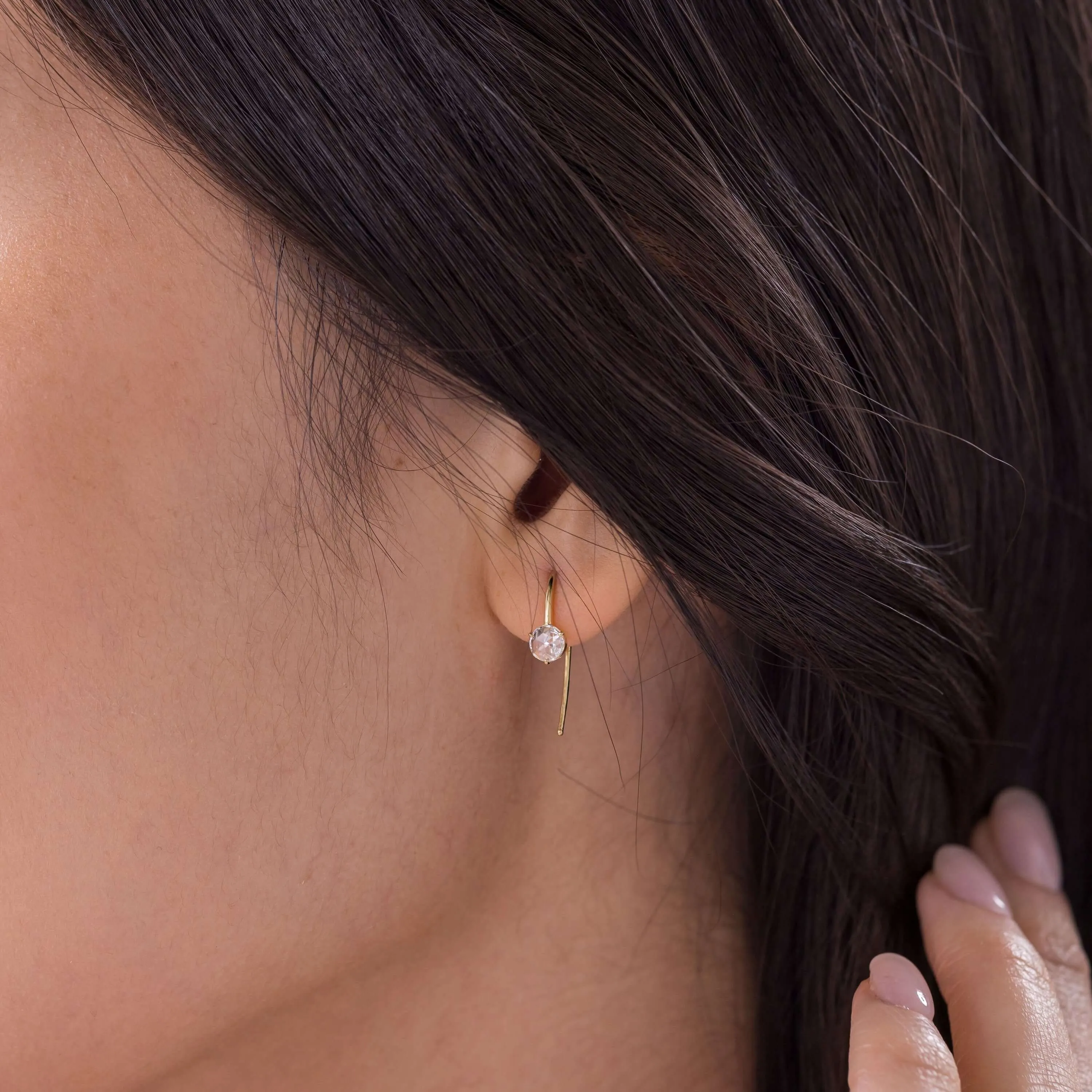 Rose Cut Solitaire Threader