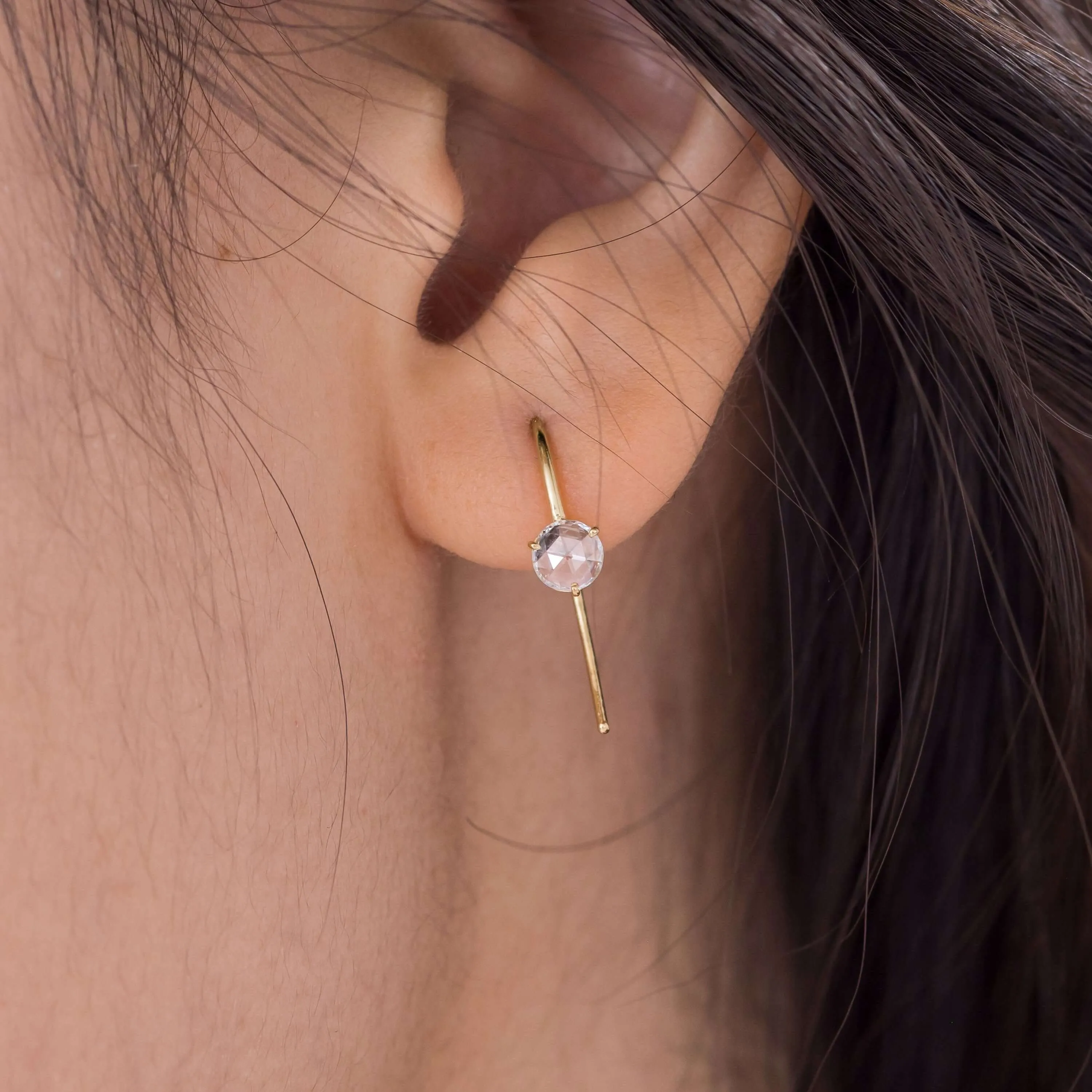 Rose Cut Solitaire Threader