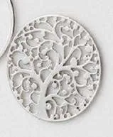 Round Cut Out Plate for Round Charm Locket Necklaces ~Choose Your Theme!