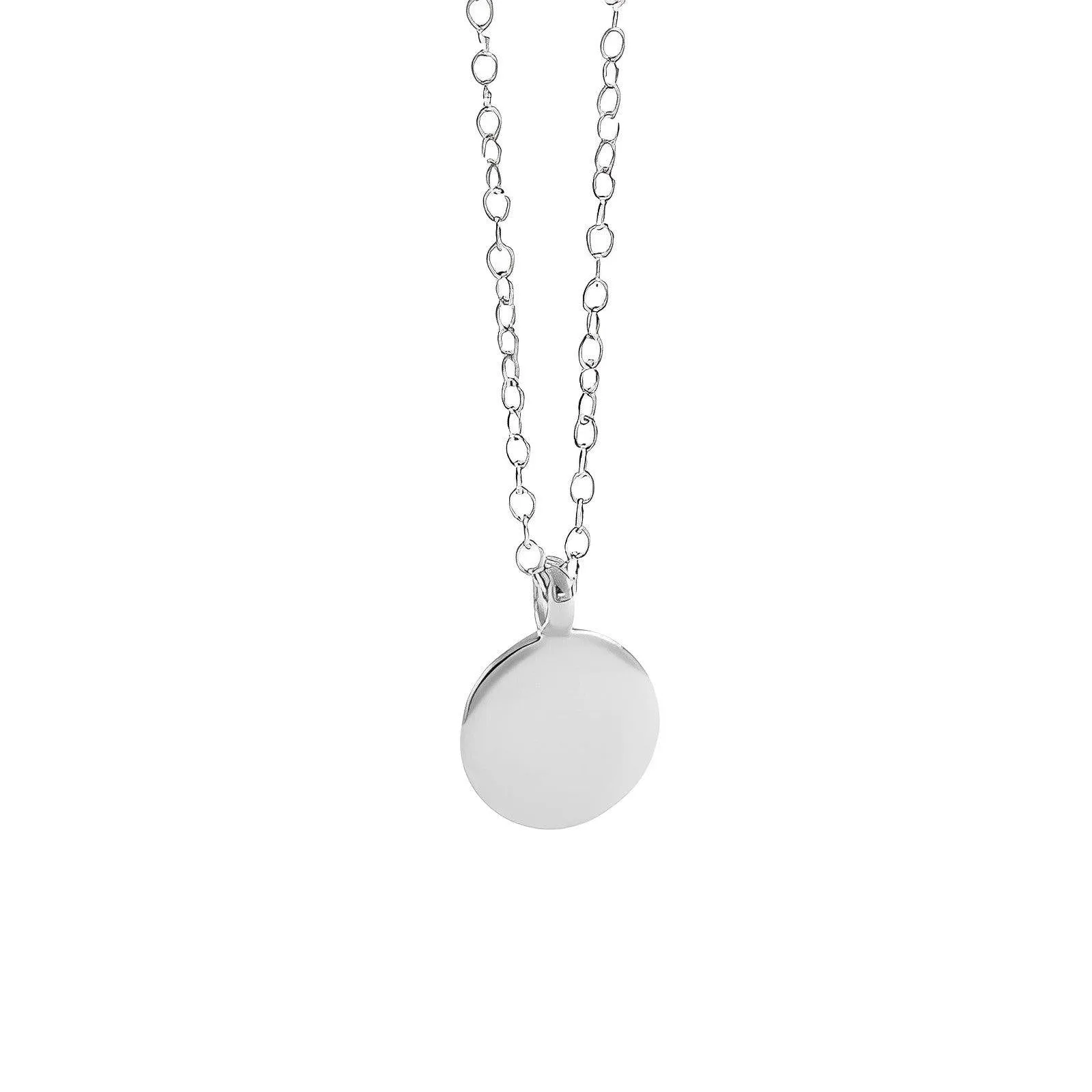 Round Pendant Necklace - Amelia