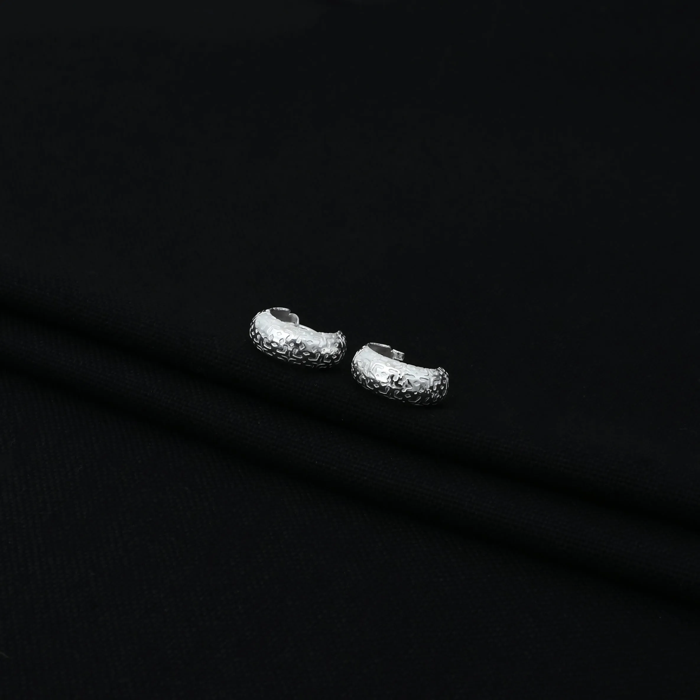 Silver Unique Design Earrings for Girls