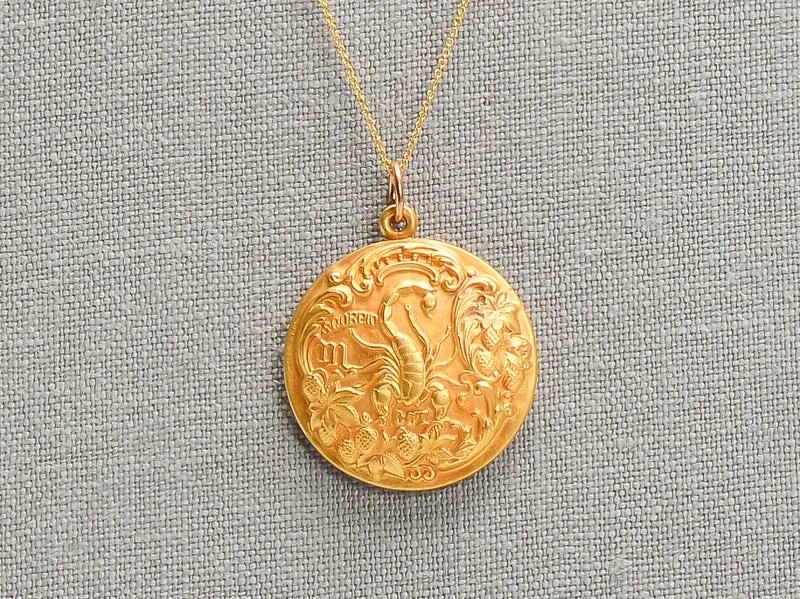 Sloan & Co. Scorpio Zodiac Pendant