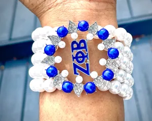 Sorority Inspired Pearl Bracelets