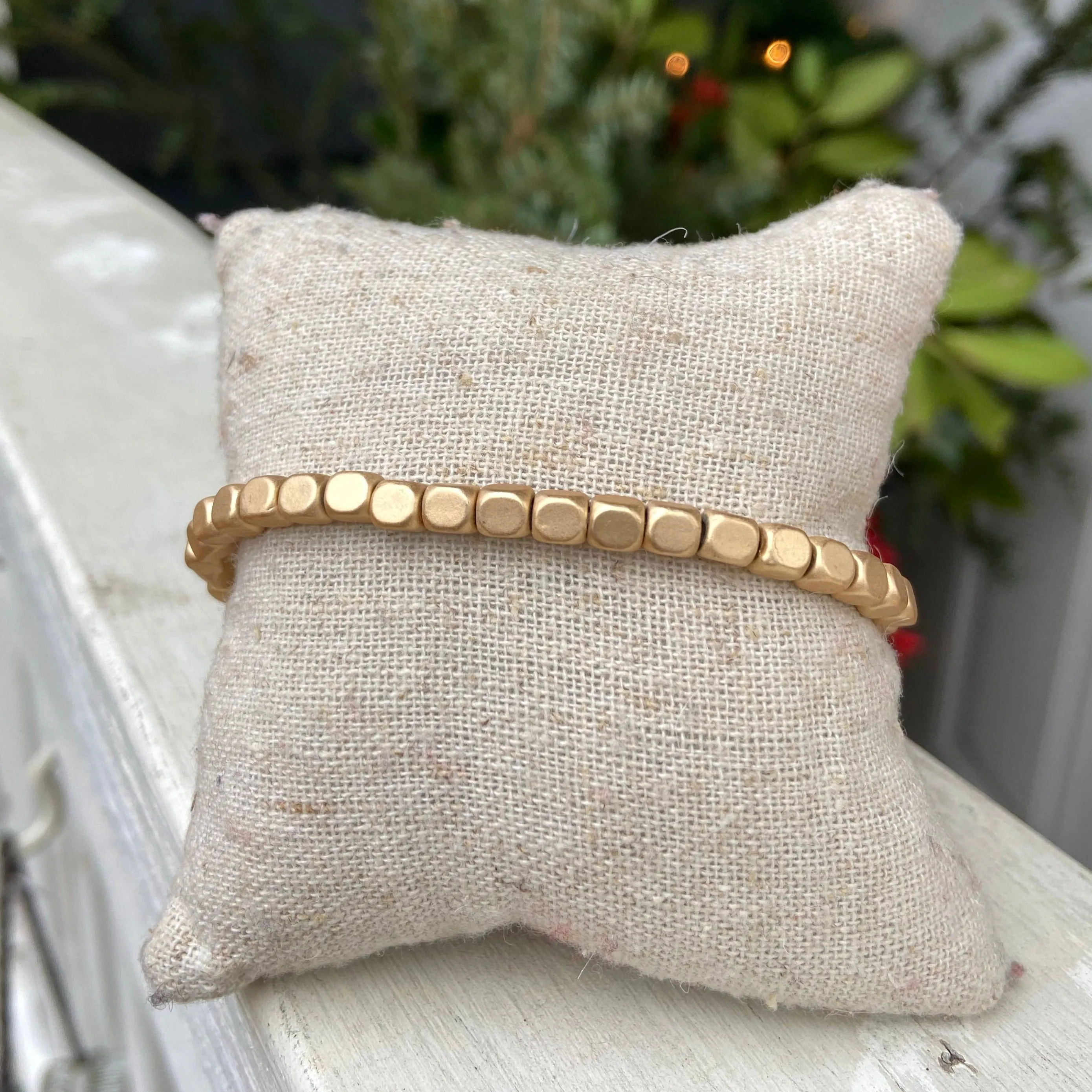 Square Beaded Bracelet