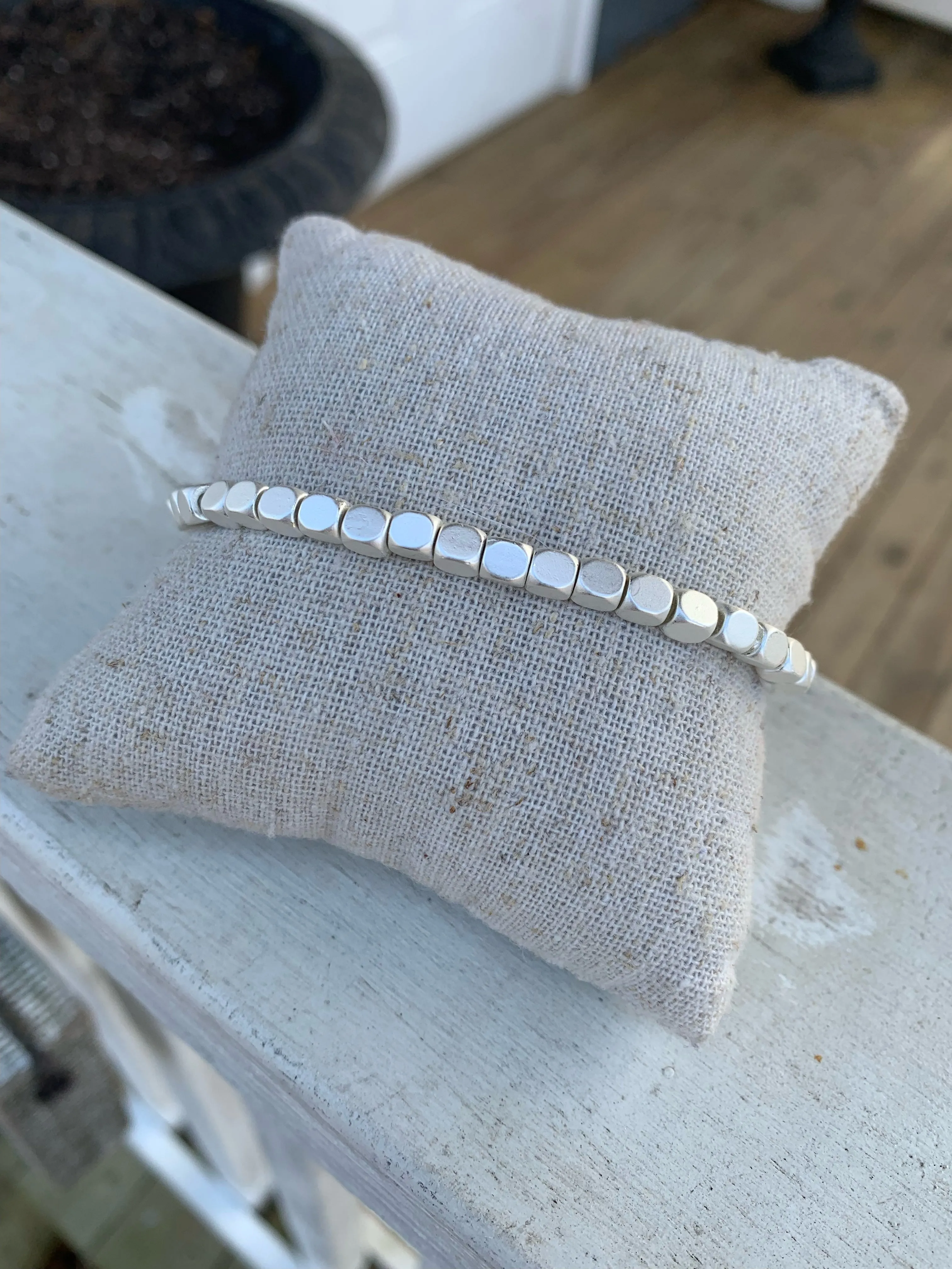 Square Beaded Bracelet